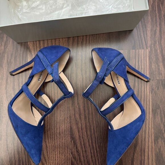 Charles David Women's Stiletto Heels Royal Blue - Picture 4 of 10